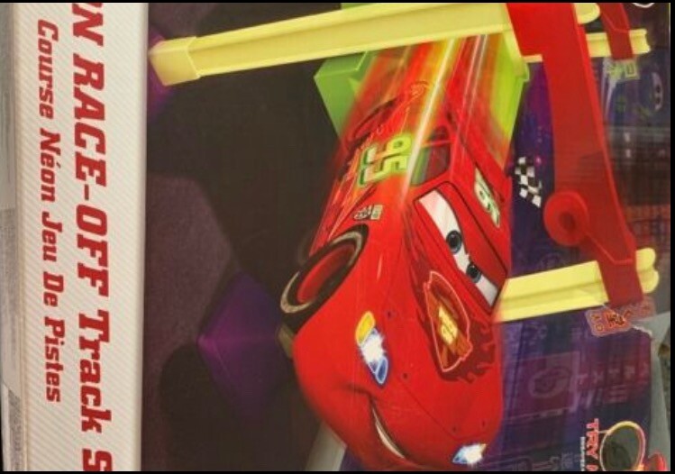 neon race off track set